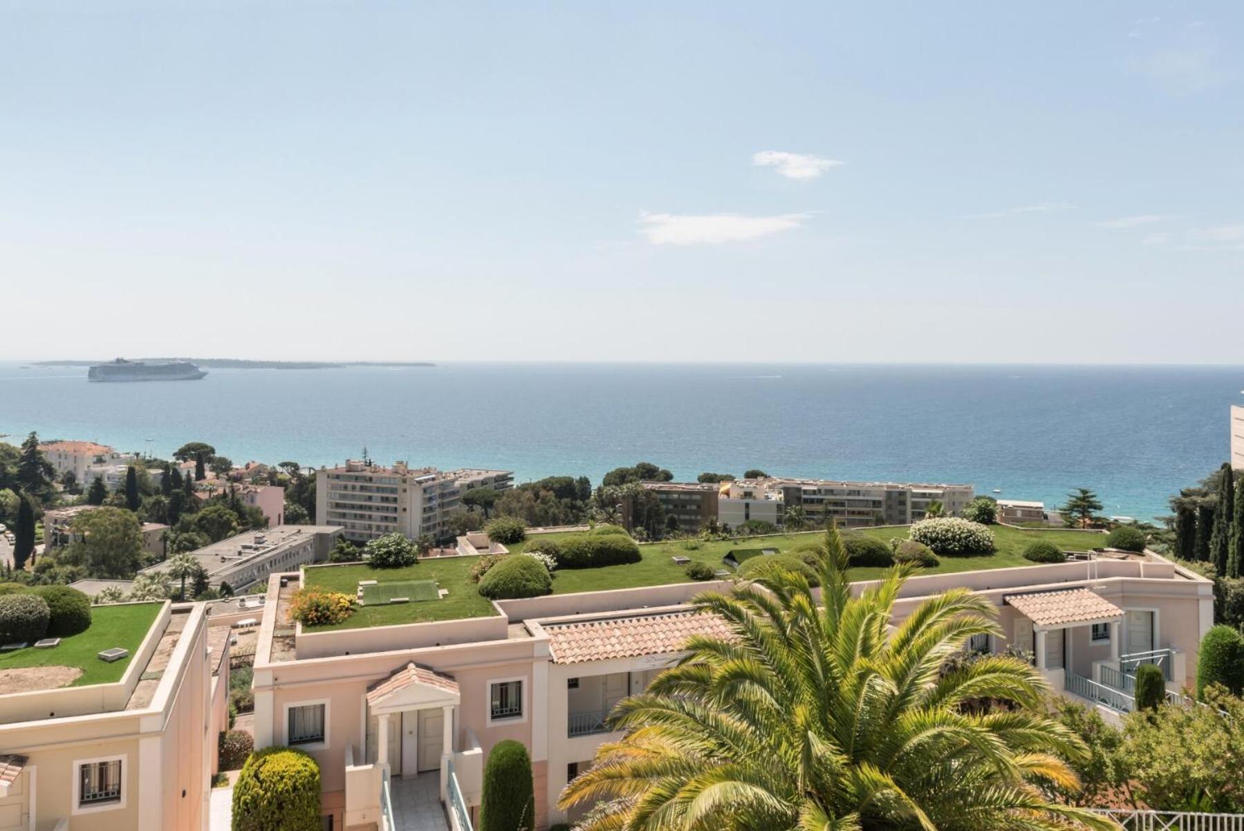 Residence Cannes Villa Francia - Maeva Home - Appartement 2 Pieces 6 Personnes Avec Vue Mer - Selection - Super Home Mae-3641 Luaran gambar